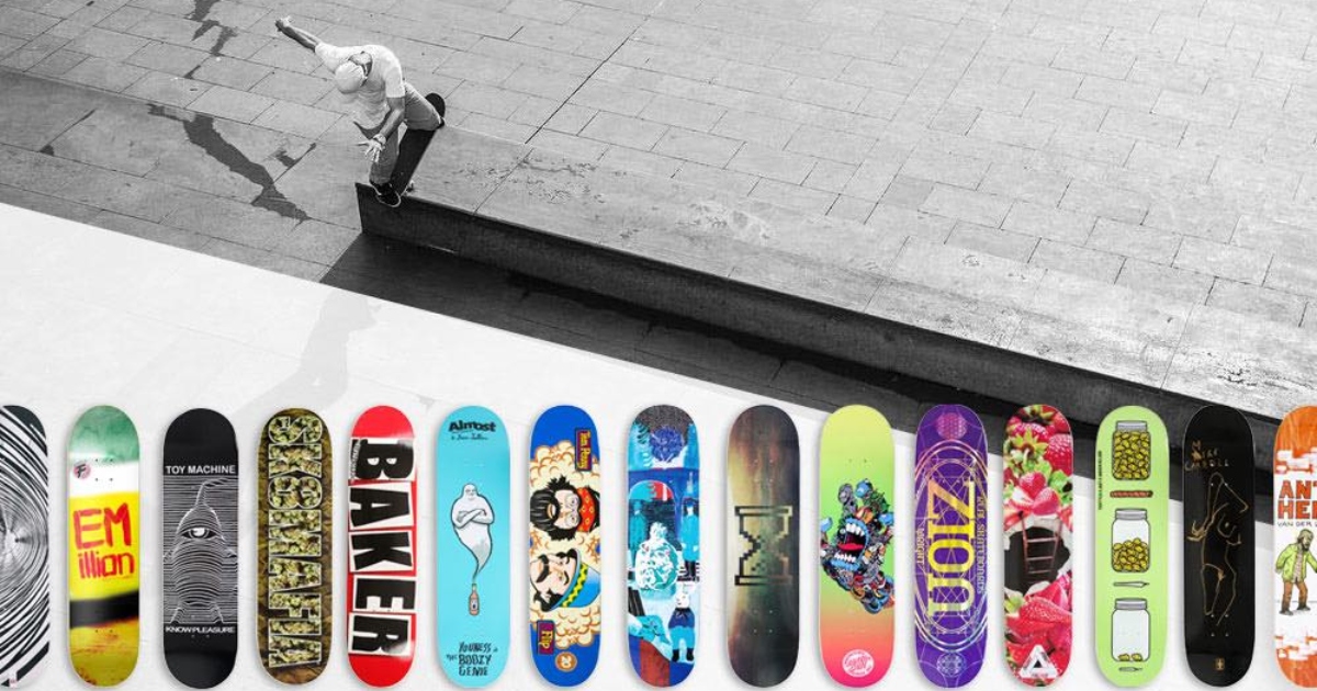 top skateboard deck brands