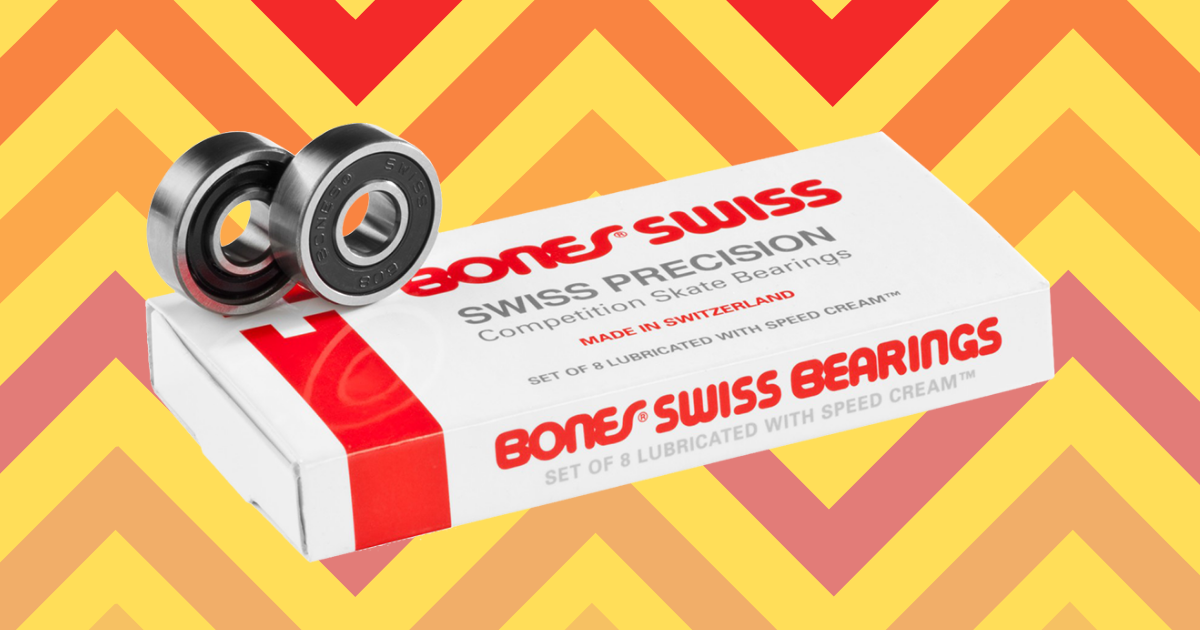 Bones Swiss Precision competition skateboard bearings