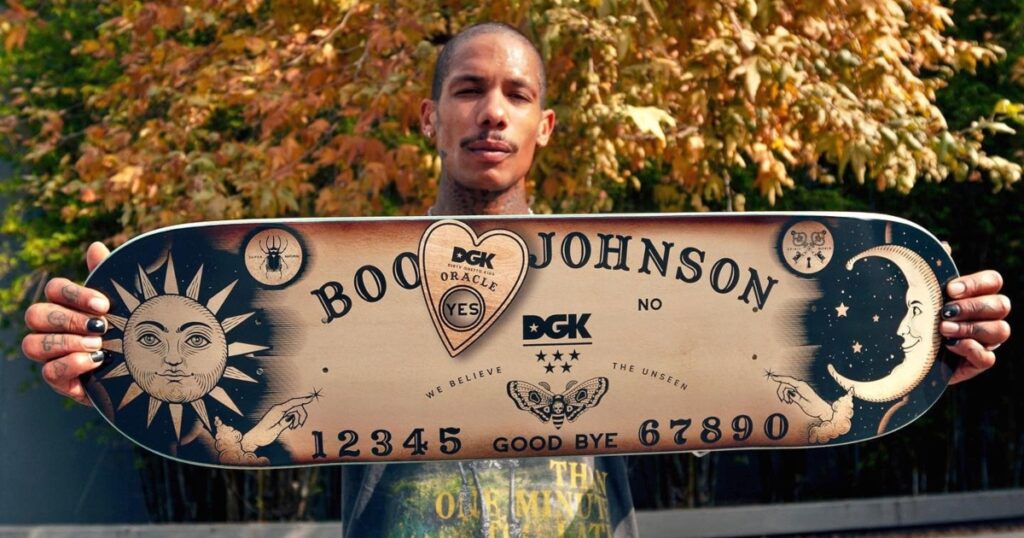 Boo Johnson DGK skateboard deck